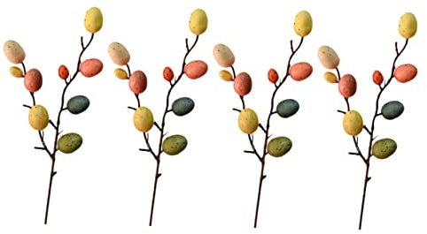 TOPPERFUN Osterparty-zubehör Realistische Osterbaum-zweigdekoration Heimdekoration Osterbasteln Für Ostern