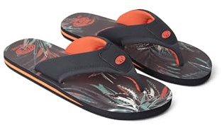 Animal Jekyl Mens Lightweight Flip-Flops Burnt Orange (02) 11