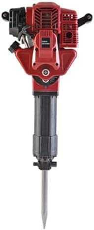Gasoline Jack Hammer Drill - Strong Durable Petrol Demolition Hammer with Chisels for Concrete Blocks, Brick, Rock - Road Maintenance Power Tool