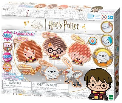 Aquabeads 35012 Harry Potter Creations Kit – Kunst & Handwerk Perlen Aktivitätsspielzeug