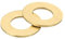 QUARKZMAN M12 Rondelle Plate, 20 Pcs Rondelles Plates à Anneau en Laiton 24mm OD 1.5mm Épais Joint d'Étanchéité en Métal pour Vis, Boulons, Écrous