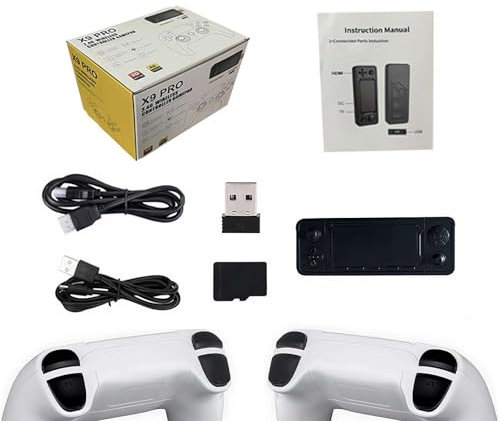 BOWTONG X9 Ultra Retro Game Sticks, 4K Game Stick HD Video Game Console, Play TV Video Game Console Emulators 4K HD for TV