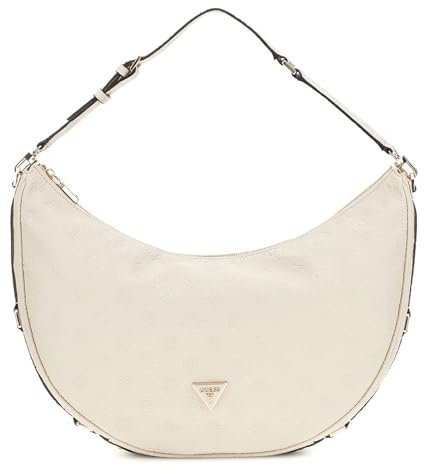 GUESS Borsa a spalla Cresidia large hobo ecopelle bone B25GU188 PG934903