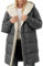 FUPODD Wintersteppmantel Damen Daunenmantel Damen Winter Steppjacke Damen Winter Damen Steppmantel Winter Daunenjacke Damen Reissverschluss Winterjacke Damen Warm Winterparka Damen Steppjacke Damen