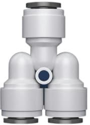 PKINN T-Stück Typ RO Wasseranschluss Außengewinde Schnellanschluss 1/4 3/8 Schlauch PE Rohrverbinder Wasserfilter Osmose Teile-3