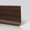 Raouoae Sockelleisten Für Laminatböden 125 cm* 2 Stück Kantenleiste Für Saubere Kanten Und Elegantes Finish Einfache Installation Stilvolle Lösung Für Jedes Zimmer(Fragrant Wood Grain,Height:40mm)