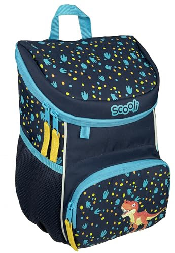 Scooli – Mini Me Kindergarten Rucksack Domi Dino – leichter Kinderrucksack – gepolsterte Träger