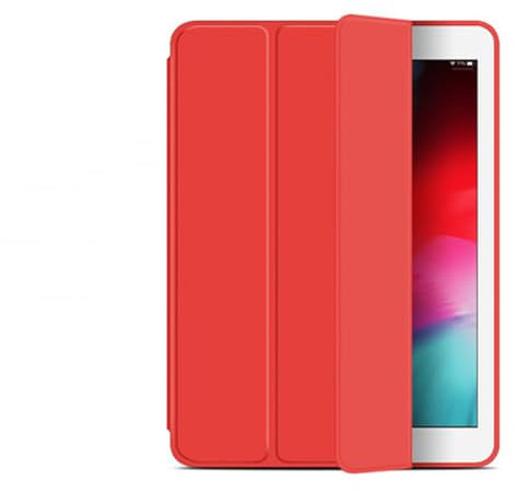 EGHFIXSD Custodia per iPad 10th Custodia per Air 5 4 10.9 Custodia Protettiva in Silicone per iPad Mini 6 PRO 11 12.9 2021 2020 10.2 7th 8th 9th Generation, Rosso, per iPad 5th 6th 9.7