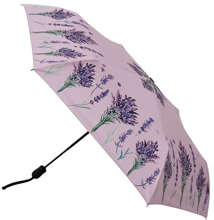 Signare UV Umbrella for Sun Protection SPF 50, Automatic Folding Rain & Sun Umbrella with One-Button Open and Close Mechanism