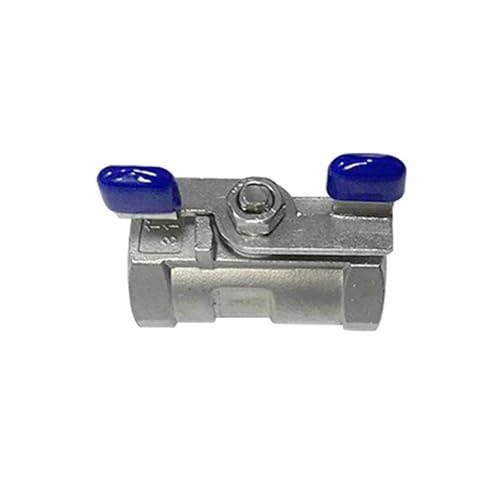 1-teiliges Niederdruck-Kugelventil aus Edelstahl 304 – Größen 1/2 bis 2 for Wasser- und Dampfregelung | Absperrventil(1/2inch)