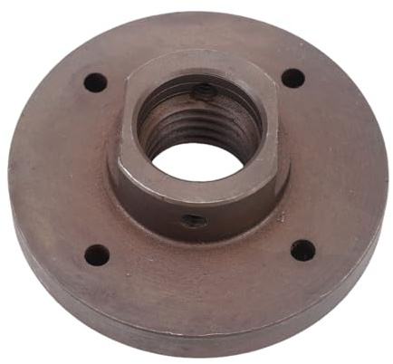Jeffergarden 3-Zoll-Drechselbank-Planscheibe aus Stahl und Holz, Spindeladapter für Drehbank-Spindel mit 4 Schraubbefestigungslöchern, für 1-Zoll-Drehbank mit 8 Zähnen Pro (8TPI), Ersatz