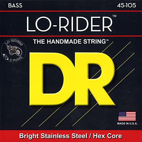 DR String MH-45 Low Rider Jeu de cordes pour guitare basse