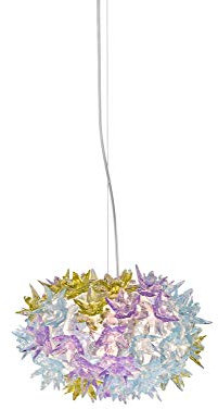 Kartell Bloom 09260LV S2, Lampada a Sospensione, Lavanda, Ø 28