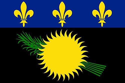 U24 Drapeau de la Guadeloupe 60 x 90 cm