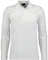 Ragman Herren Softknit-Polo Langarm, Weiß, XL