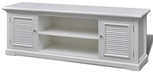 vidaXL TV-Tisch TV-Board Lowboard Fernsehtisch Fernsehschrank Holz Kommode Bank
