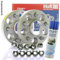 H&R DRM Spurplatten Spurverbreiterung Distanzscheibe 5x108 40mm // 2x20mm + Bremsenreiniger