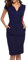 CEASIKERY Damen Business Retro Cocktail Bleistift Wear für die Arbeit Büro Freizeitkleid