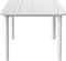 Resol Noa Gartentisch, 90 x 90 cm, quadratisch, 4 Personen, elegant und robust, UV-Schutz für den Außenbereich im Hof, Terrasse oder Veranda, Weiß