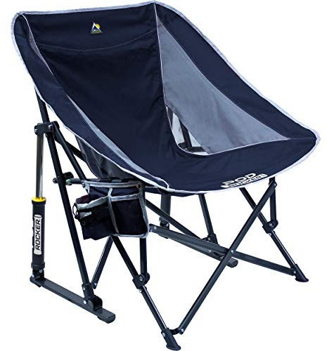 GCI Outdoor Pod Rocker Klappbarer Schaukelstuhl & Outdoor-Campingstuhl, Indigoblau