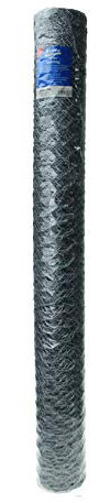 Astone heavy duty galvanised chicken wire netting roll, ideal for florists: 900mm wide, 10m long, 25mm mesh, 20g wire diameter