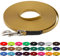 LENNIE BioThane Schleppleine, 13mm, Hunde 15-25kg, 10m lang, ohne Handschlaufe, Gold, genäht