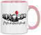 wowshirt Tasse Serienmörder Clown Halloween Horror Jason Freitag der 13 Gruselig, Farbe:White - Pink