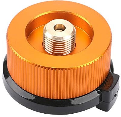 Gcroet Adaptateur De Bouteille De Gaz Safe Réchaud Durable - Conversion Tête pour Canister Butane Vis Cartouche De Gaz Piston