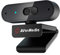AVerMedia PW310P Webcam, Webcam Cover, 1080p / 30fps Video Chat und Aufnahme, Plug & Play, Mikrofone, Stream, Autofokus, Funktioniert mit Skype, Zoom, Team - Schwarz