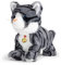 Smalody Jouets interactifs en Peluche pour Animal Domestique Robot électronique Contrôle du Son Jouet pour Chaton Cadeau d'anniversaire et de Noël (Yeux LED)