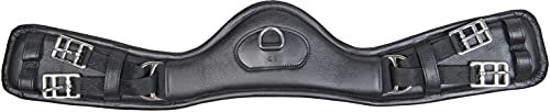 HKM Ledersattelgurt -Dressage Anatomic- Elastik