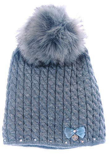 Perfekt Mütze für Kinder 46-50 Kindermütze Wintermütze Bommelmütze (4)