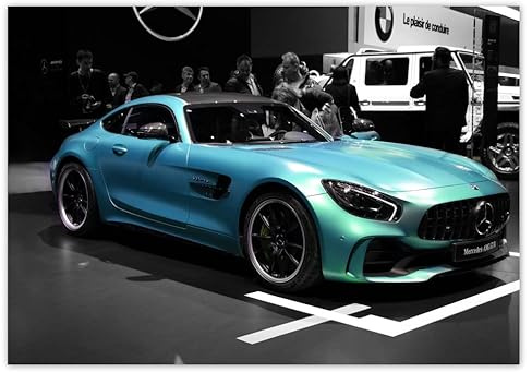 Fotobild Poster Wandbild Dekor 100x70cm Mercedes AMG No. H2818M_PL1Z