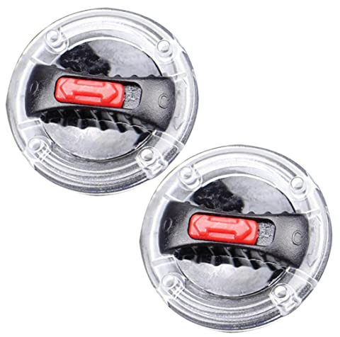 Liummrcy Helmets Visor Clip,Helmet Shield Lock Motorcycle Helmet Visor Clip Lenses Rotate Switch for LS2 358 370 396 Helmet 1Pair