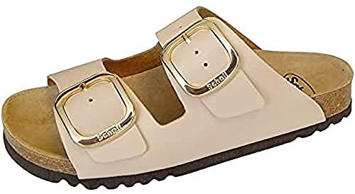 Scholl Femme Noelle Sandale, Dark Brown, 38 EU