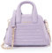 Mandarina Duck I-con Velvet Tote, Terciopelo Mujeres, Purple Impression, Talla única