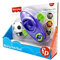 Fisher Price - Boot mit Rudern, Panda-Bär - Badespielzeug für Babys - Seilspielzeug für die Badewanne - Sammlung Schwimmendes Wasserspielzeug - austauschbare Tiere ( Deqube 920D00093)