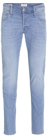 JACK & JONES Jjiglenn Jjoriginal SQ 330 - Vaqueros Ajustados para Hombre, Azul Denim., 28W / 30L