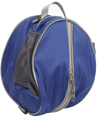 Luqeeg Basketball-Rucksack, Einzelballtasche, 20 L Basketball-Tasche mit Schultergurten, Basketball-Fußball-Rucksack-Tasche, Sportspielball-Aufbewahrungstasche für Basketball, Fußball