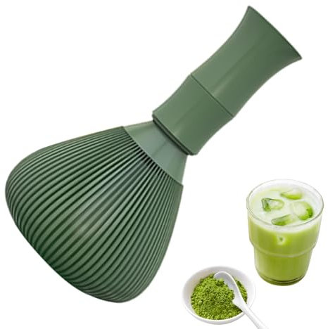 HAMIL Cepillo Matcha, Batidor para Matcha | Mezclador Matcha Reutilizable,Batidor de té extraíble, máquina para Hacer Matcha, Herramientas Matcha, Accesorio Tradicional para Ceremonia de Matcha, Apto