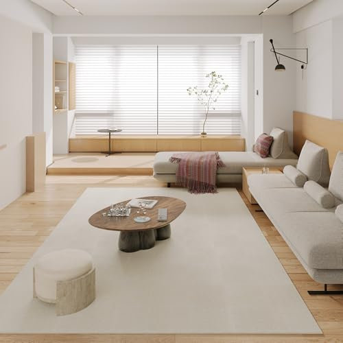 Candockway Teppichfliesen zum Abziehen und Aufkleben, quadratisch, rutschfest, 40 x 40 cm, 0,9 cm dick, wiederverwendbar, wasserdicht, Teppiche für Wohnzimmer, Schlafzimmer, 12 Stück