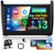Inefala 2+64G Android 15 CarPlay Radio para Volkswagen VW Polo 5 2008-2020, Pantalla Táctil de 9 Pulgadas con Inalámbrico CarPlay y Android Auto, Soporte Navegación GPS Mirror Link RDS AHD Wi-Fi DSP