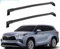 YPZJXQXQ 2 Stück Dachträger für Toyota Highlander 2020 2021 2022 2023, Relingträger, Fahrradträger, Dachboxen, Skihalter Tragkraft 75 kg