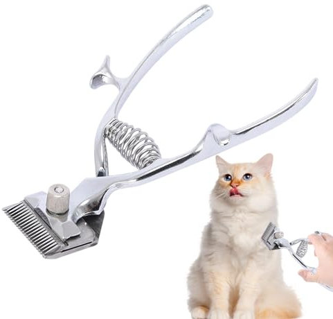 Tondeuses à poils de chien pour le toilettage,Tondeuses à poils de chien pour poils épais | Tondeuse de toilettage réglable en acier inoxydable pour animaux de compagnie, silencieuse,Coupe-poils pour