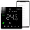 Arpokcoe WiFi Thermostat Fussbodenheizung für Wasser,Programmierbar Raumthermostat Fußbodenheizung WiFi,Fußbodenheizung Thermostat Heizung Digital mit Alexa, Google Home,Schwarz