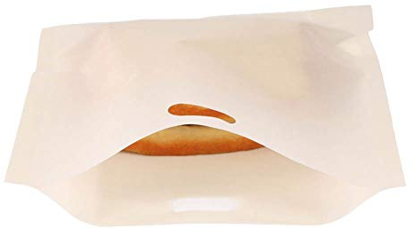 Toaster Bags, Reusable Non Stick Coated Fiberglass Bags Grilled Cheese Toaster Bags Microwave Heating for Pastries, Pizza Slices, Chicken Nuggets (17 * 19CM)