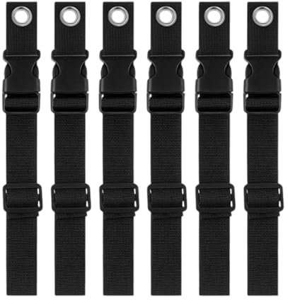 Rallonge de cordon, organisation de garage, 6 crochets réglables pour rangement de garage, gadgets, corde, tuyau, organisation d'atelier, accessoires de camping-car, gestion des accessoires de