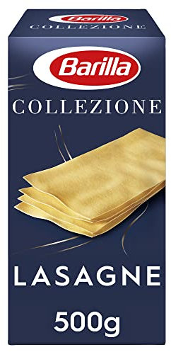 Barilla Hartweizen Pasta Collezione Lasagne – 5er Pack (5x500g)