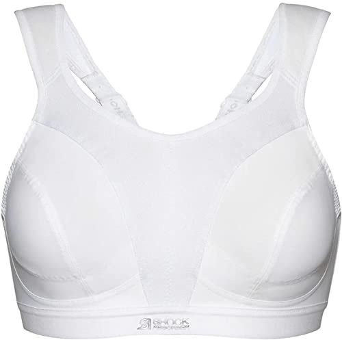 Champion Women's Shock Absorber SN109 Active D+ Classic Bra, WhiteWhite (0DS)40G UKWhite, White (0DS), 40G UK