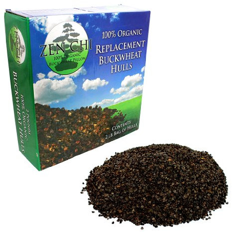 Buchweizenkissen, schalen: Zen Chi, 100 % Bio-Buchweizenschalen – 0,9 kg Nachfüllbeutel